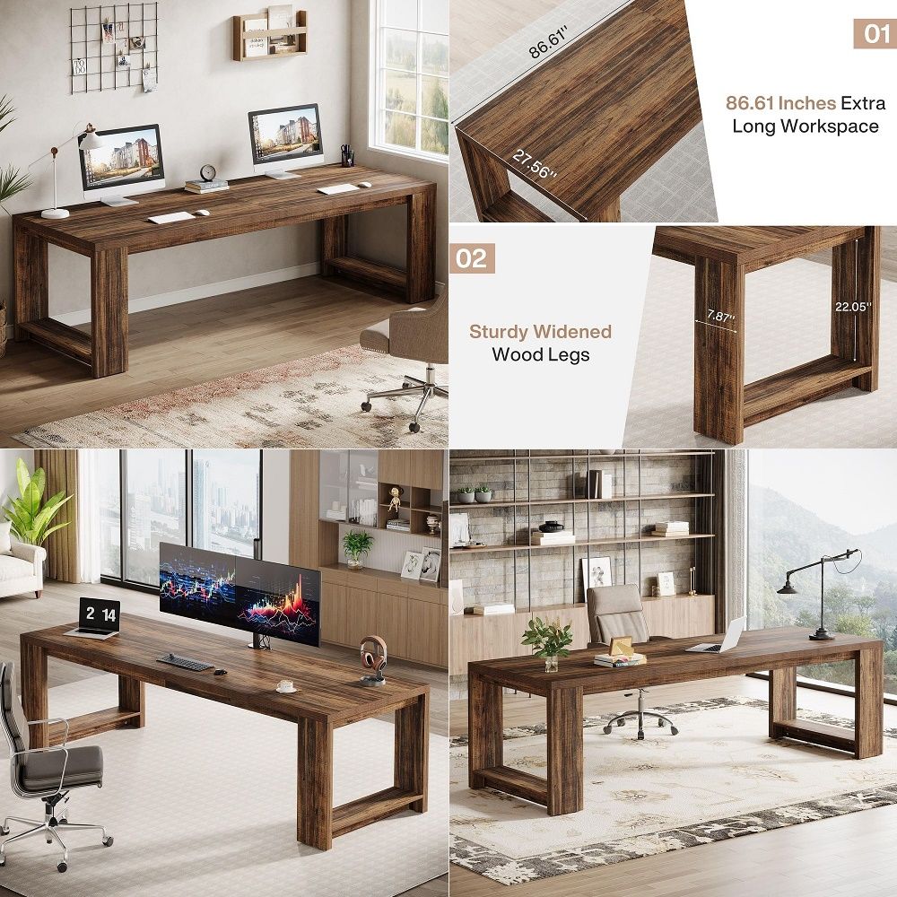 L Shaped Desk Setup - 55 Inch L Shaped Standing Desk
