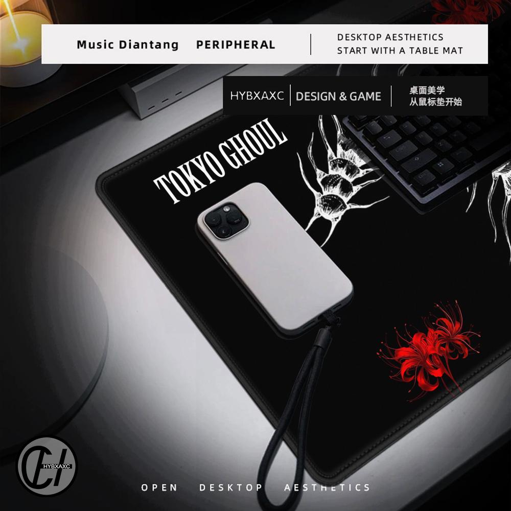 Desk Setup Japan - Black White Tokyo Ghoul Japanese Anime