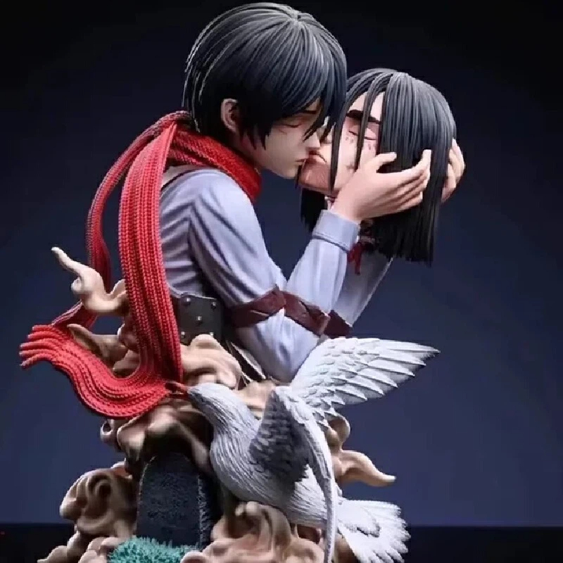 Desk Setup Japan - Attack On Titan Anime Figures Eren