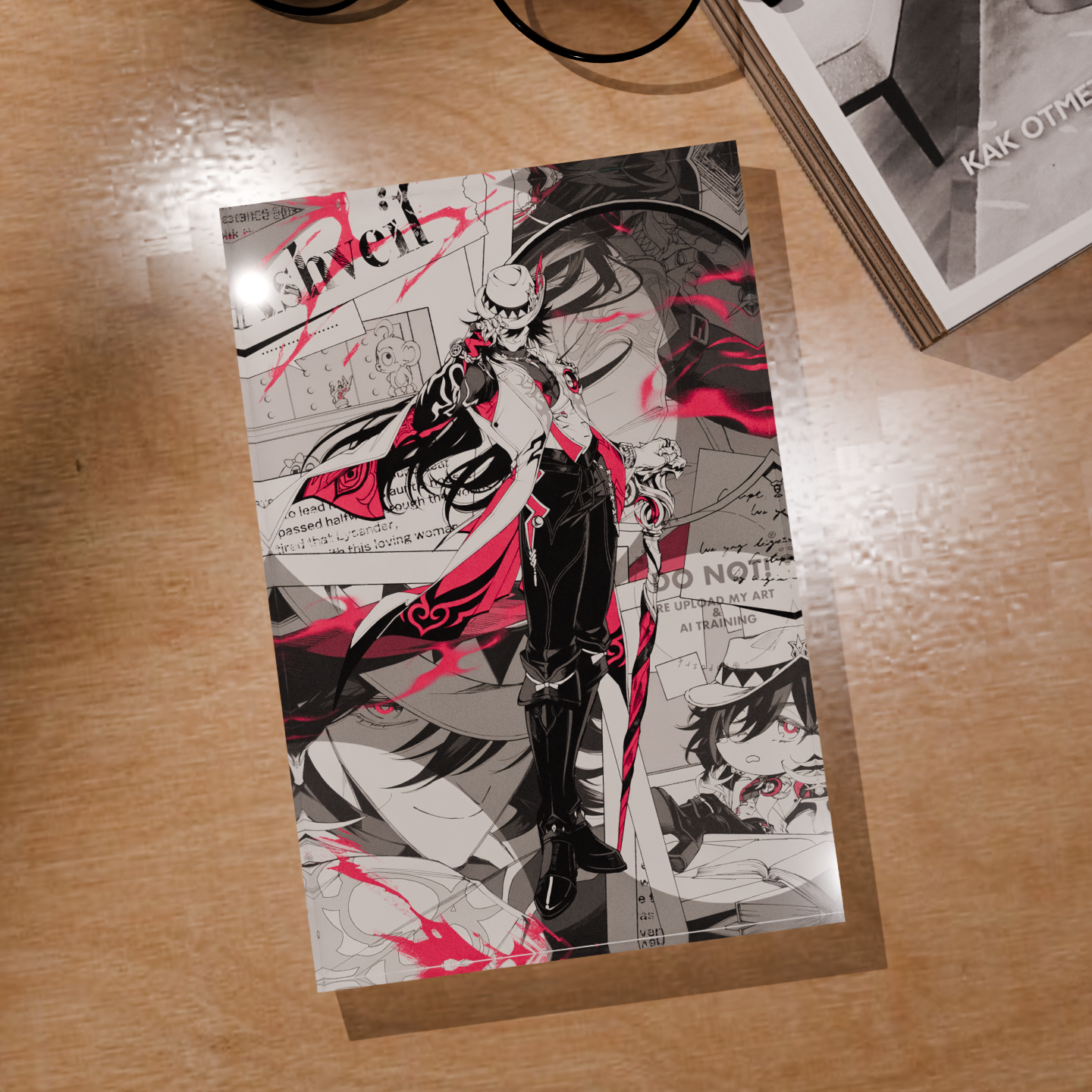 Desk Setup Japan - Honkai Star Rail Ashveil HSR Premium