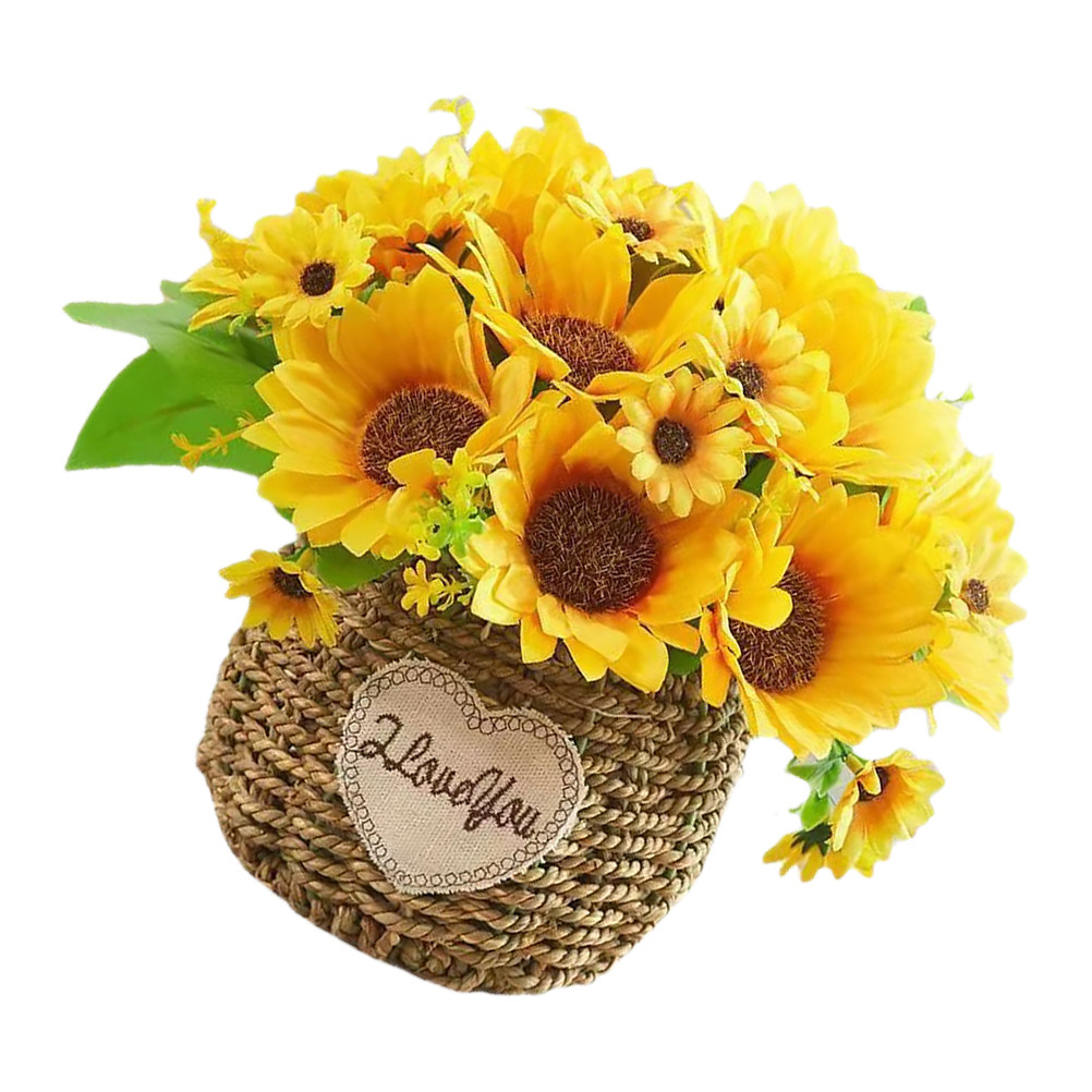 Fake Sunflower Bonsai Potted P - Plant Pot Small Desk recensie en prijs