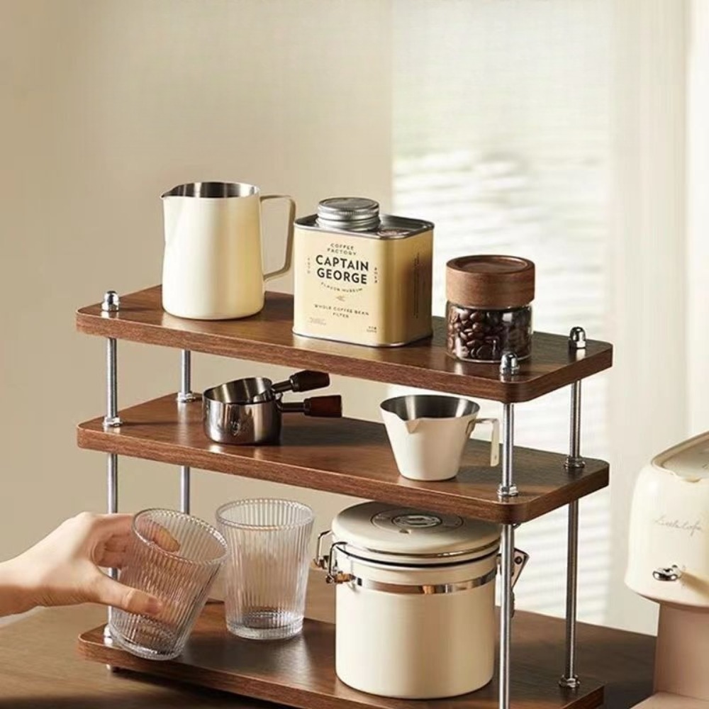 Vintage Shelf Coffee Rack Lift - Desk Setup Vintage recensie en prijs