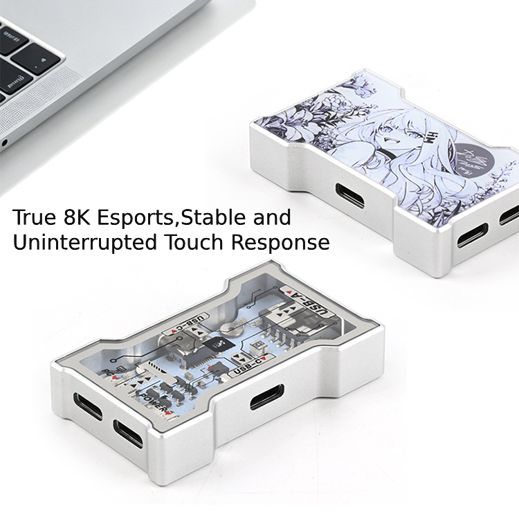 RGB USB Hub 2 Input 3 Output A - Desk Setup Usb Hub recensie en prijs