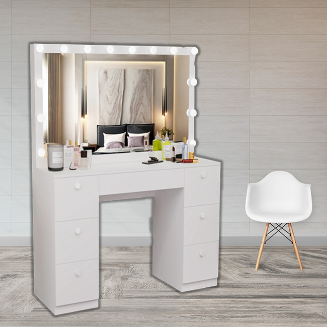 Most Popular Factory Price Mir - Desk Vanity Setup recensie en prijs