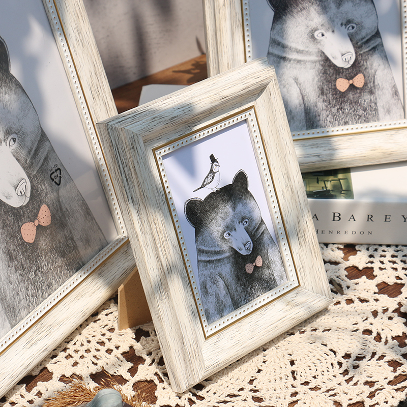 Retro Style Home Photo Frame S - Desk Setup Photo recensie en prijs