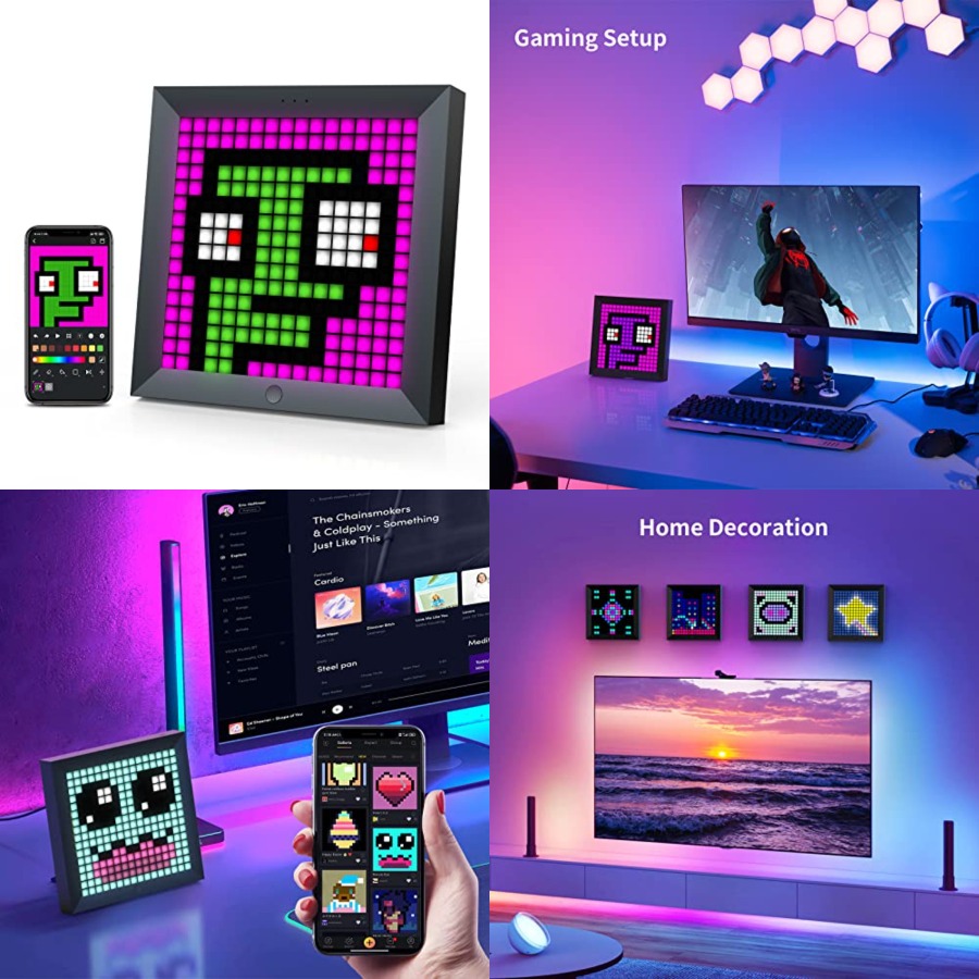 LED Light Pixel Display Panel  - Desk Room Setup recensie en prijs