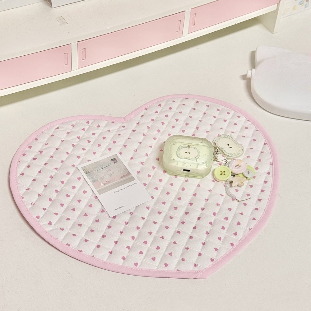 Y2k Pink Love Quilted Japanese - Desk Setup Japan recensie en prijs