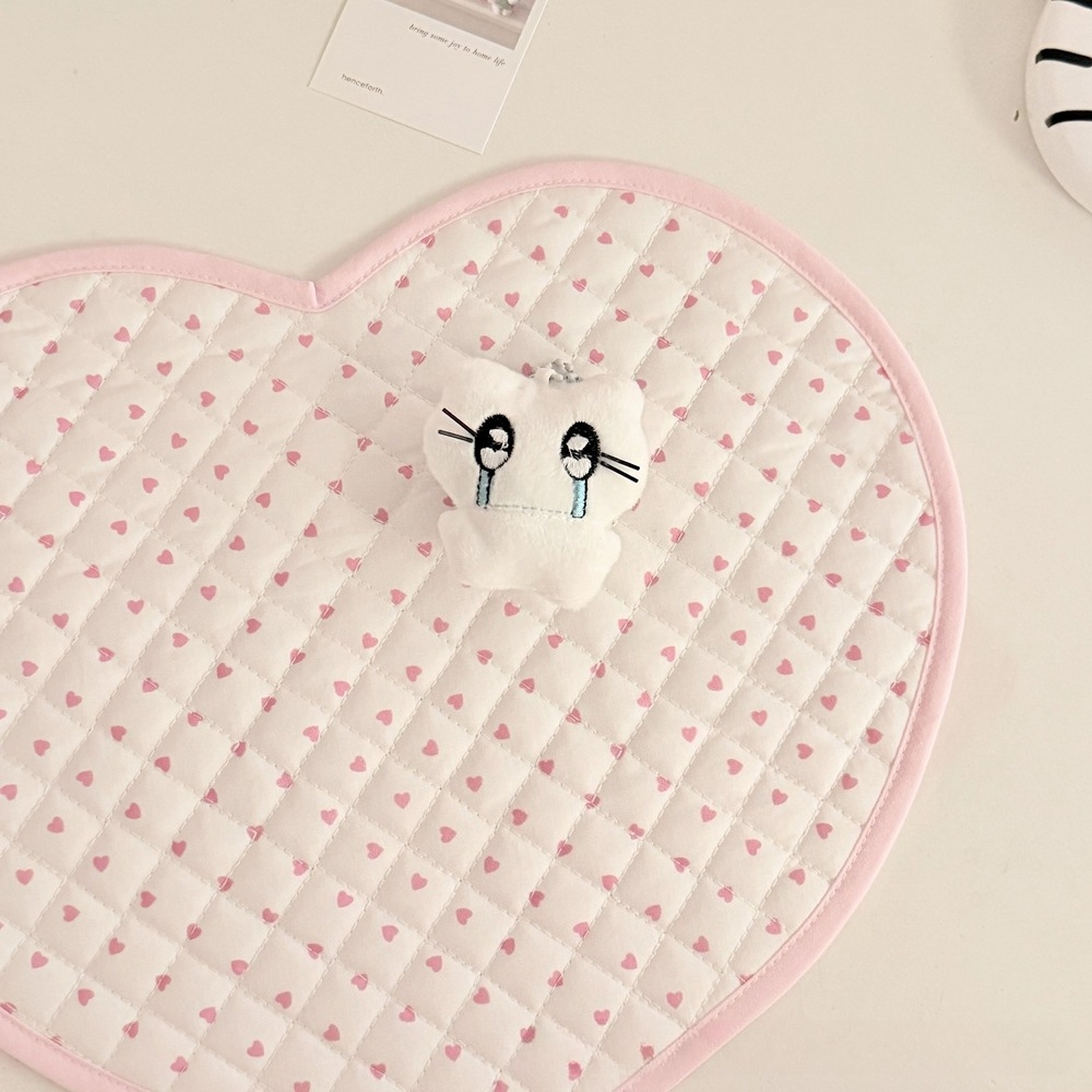 Y2k Pink Love Quilted Japanese - Desk Setup Japan recensie en prijs