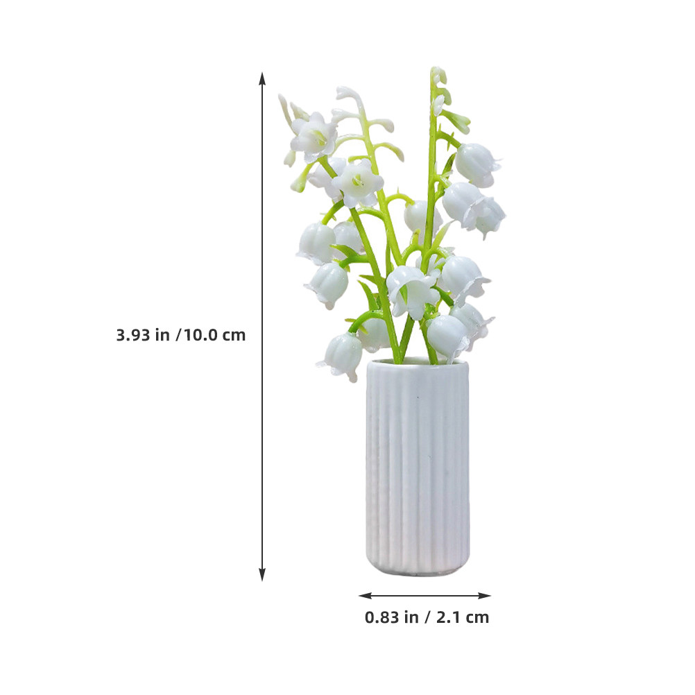 2Pcs Resin Miniature Potted Pl - Plant Pot Small Desk recensie en prijs