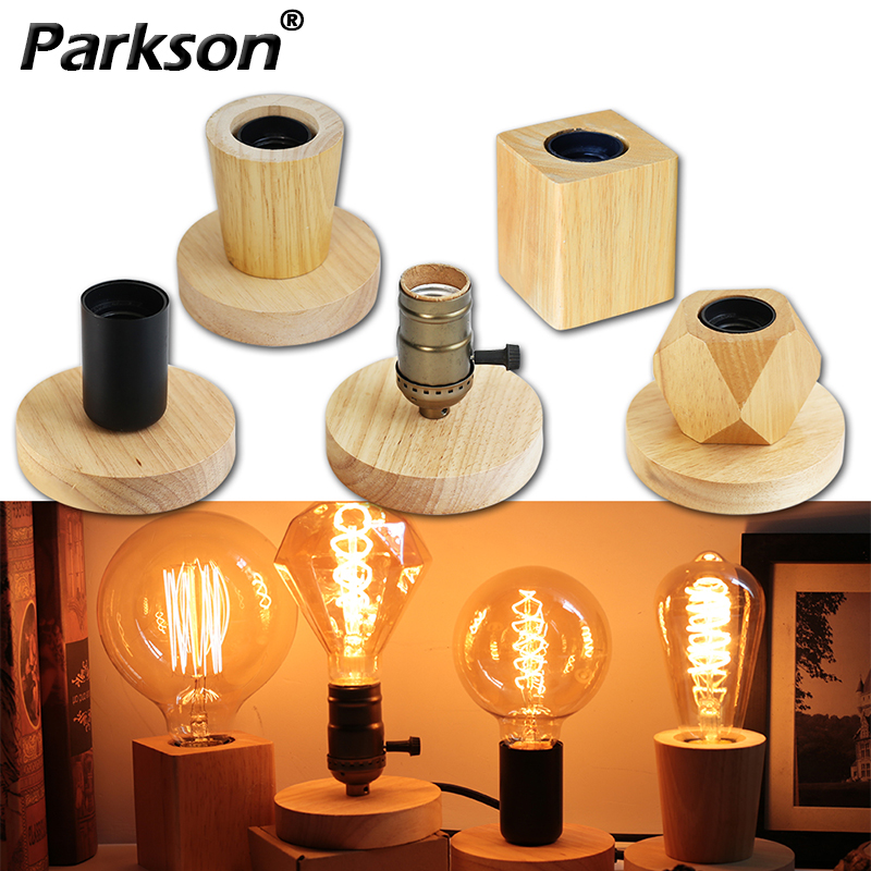 Retro Vintage Table Lamp Wood  - Desk Setup Vintage recensie en prijs