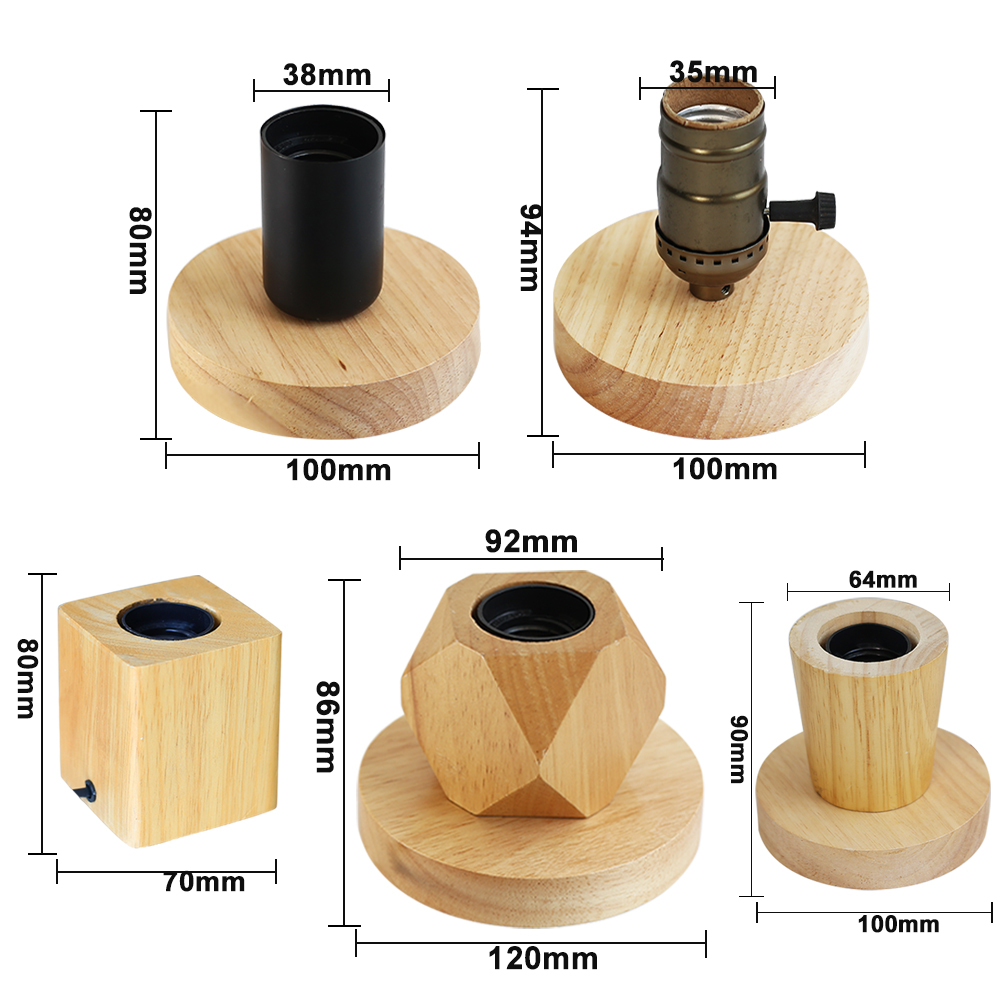 Retro Vintage Table Lamp Wood  - Desk Setup Vintage recensie en prijs