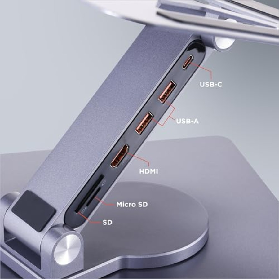 Desk setup laptop stand with a - Desk Setup Usb Hub recensie en prijs