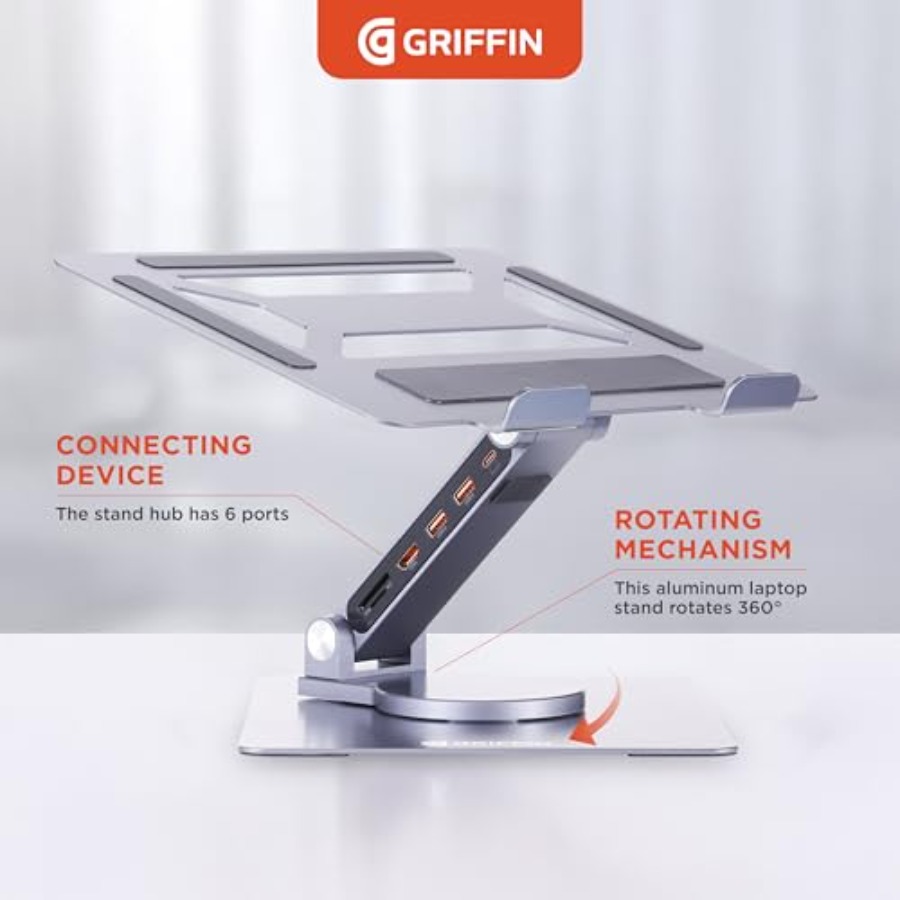 Desk setup laptop stand with a - Desk Setup Usb Hub recensie en prijs