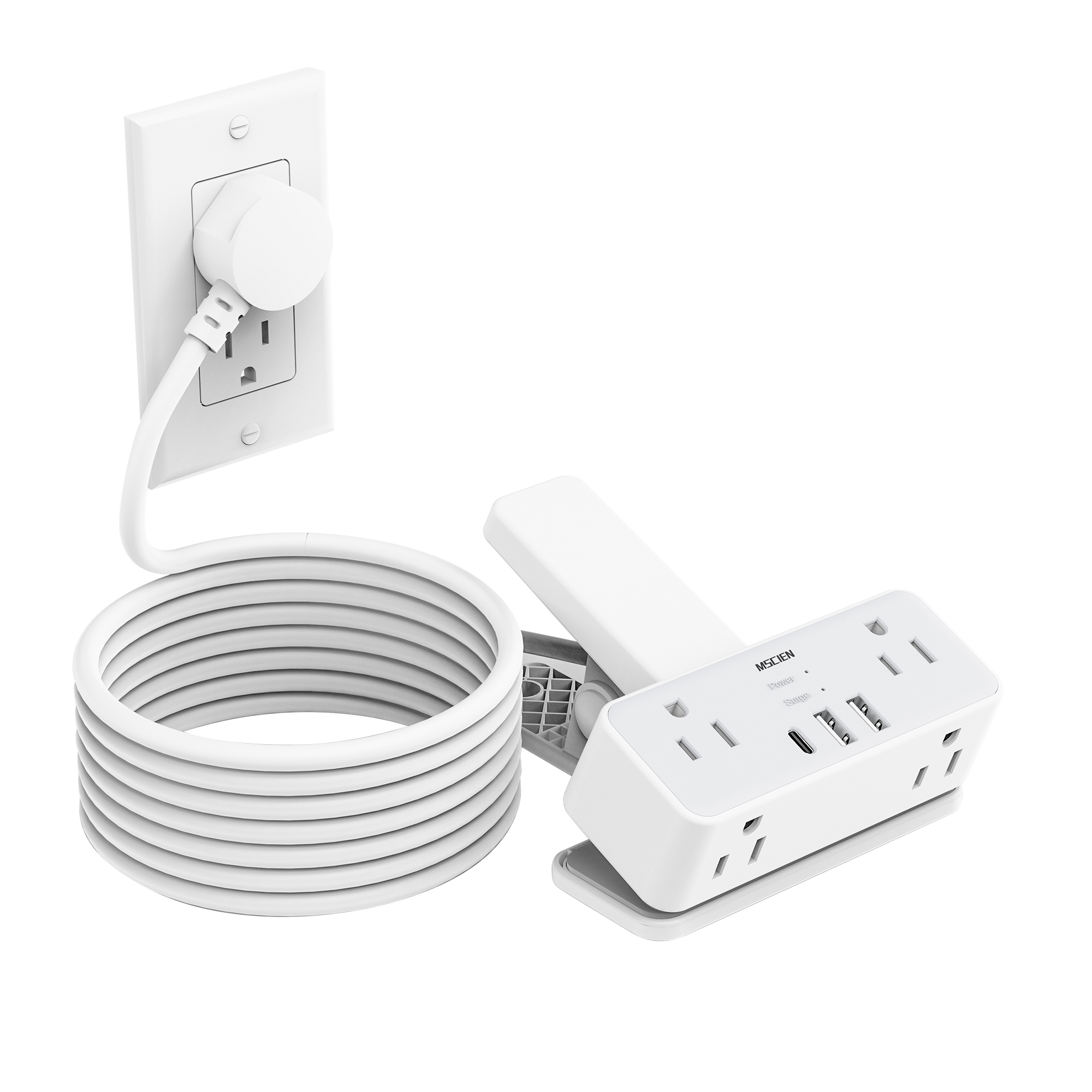 MSCIEN Power Strip Surge Prote - Power Strip Flat recensie en prijs