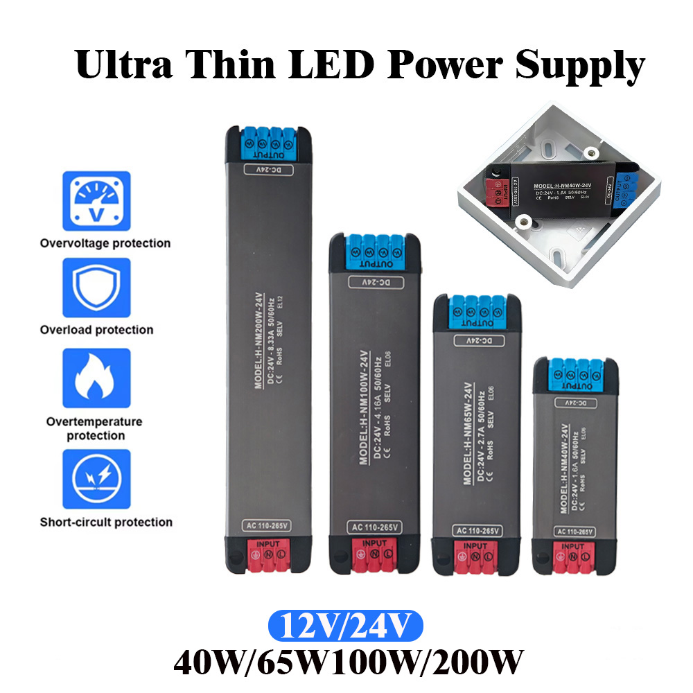 DC24V 200W 100W 65W 40W  Ultra - Power Strip Flat recensie en prijs