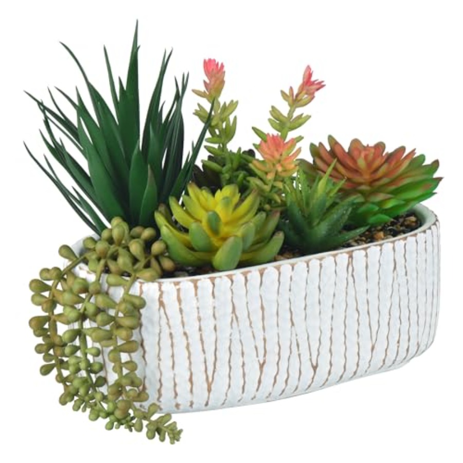 Fake House Plants Artificial - - Plant Pot Small Desk recensie en prijs