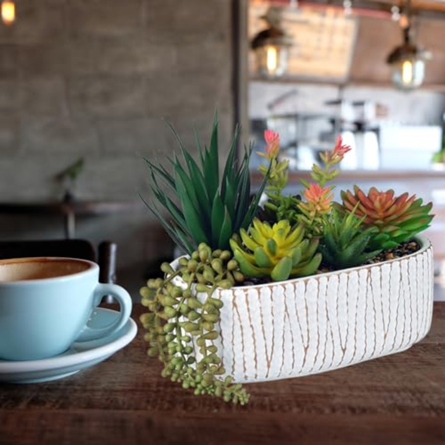 Fake House Plants Artificial - - Plant Pot Small Desk recensie en prijs