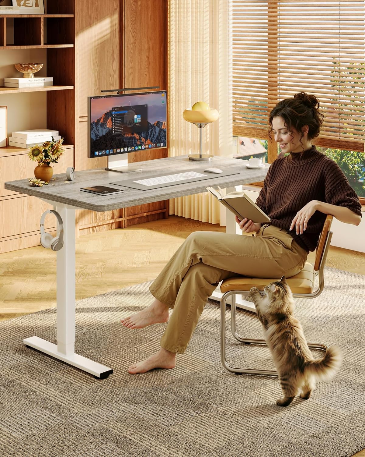 One-Piece Electric Height Adju - L Shaped Desk Setup recensie en prijs