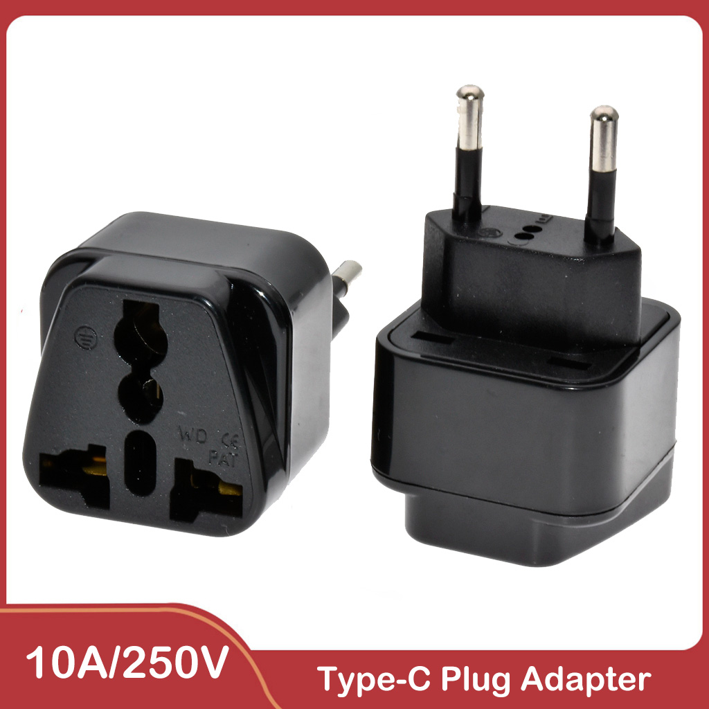 Universal 2 Round Pin Plug Ada - Power Strip Flat recensie en prijs
