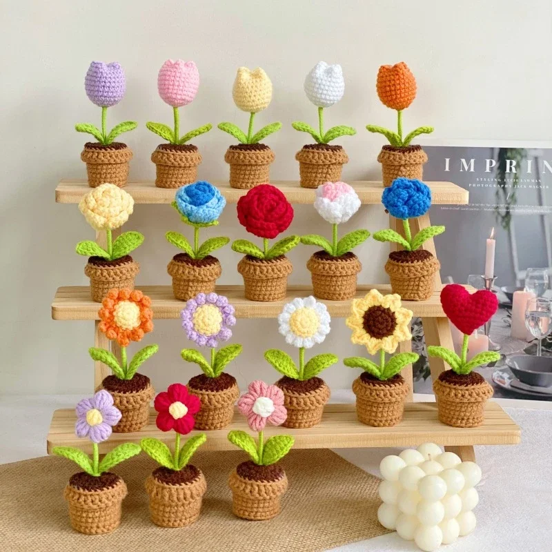 Crochet Hand-Made By Artificia - Plant Pot Small Desk recensie en prijs