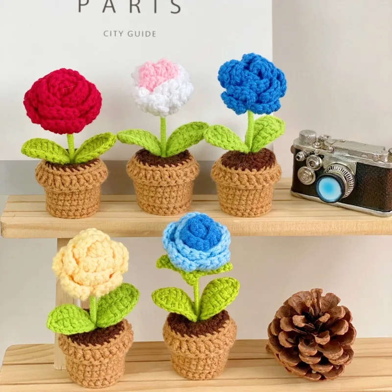 Crochet Hand-Made By Artificia - Plant Pot Small Desk recensie en prijs