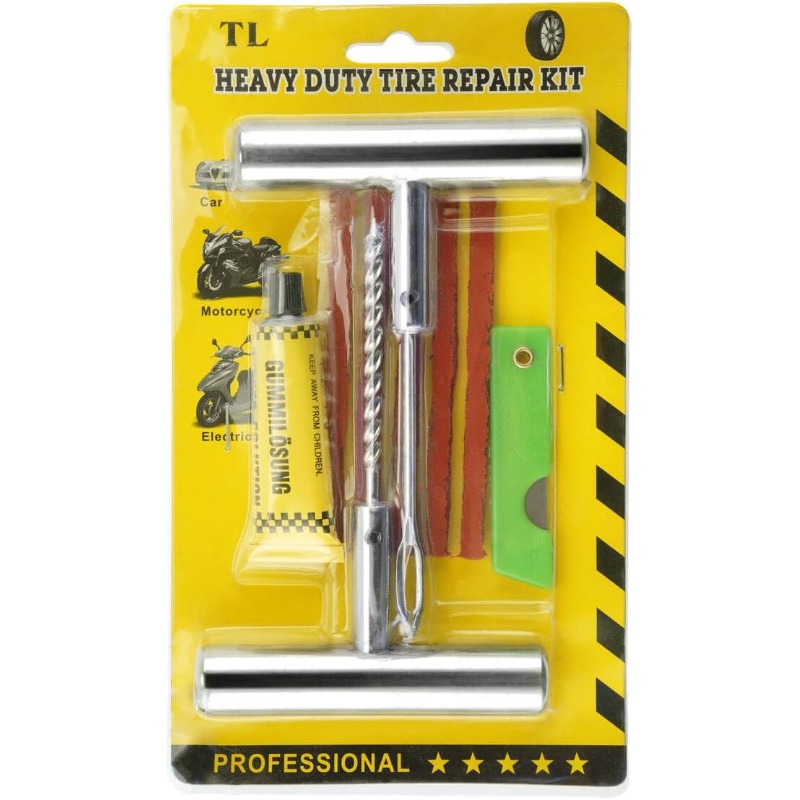 1Set Tire Repair Kit with Plug - Power Strip Flat recensie en prijs