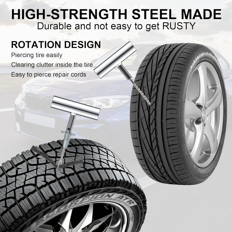 1Set Tire Repair Kit with Plug - Power Strip Flat recensie en prijs