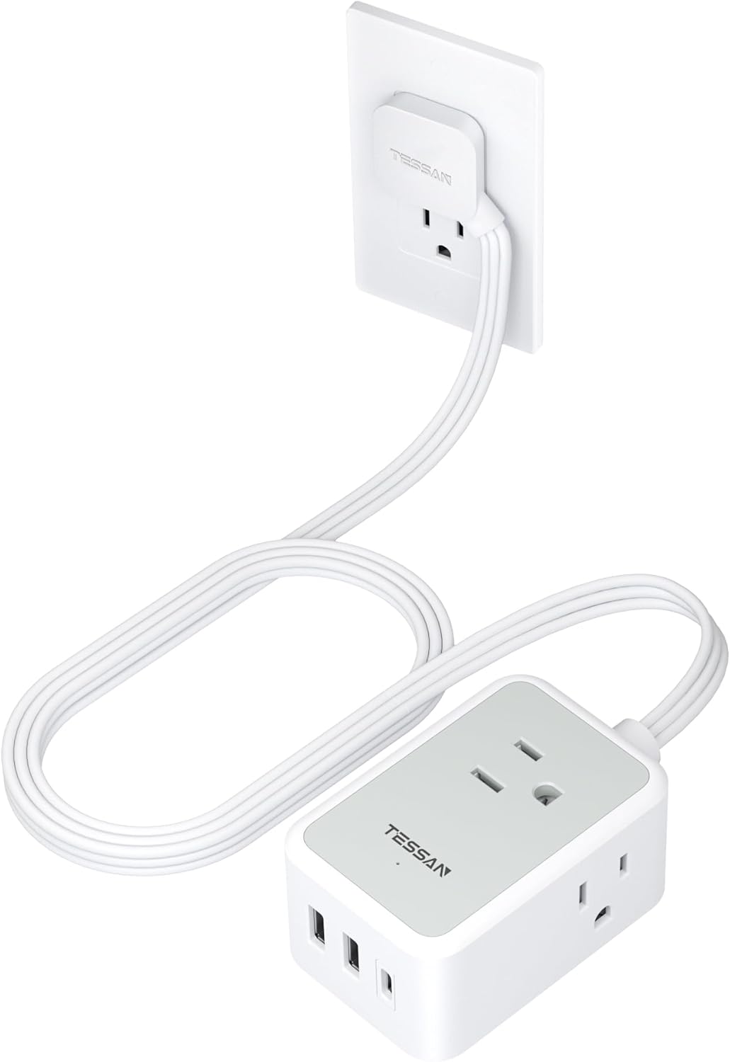 Ultra Thin Flat Plug Power Str - Power Strip Flat recensie en prijs