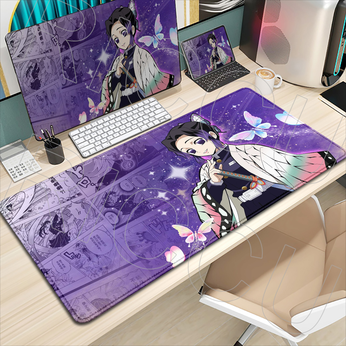 XXL HD printing Gaming Keyboar - Desk Setup Accessories Aesthetic recensie en prijs