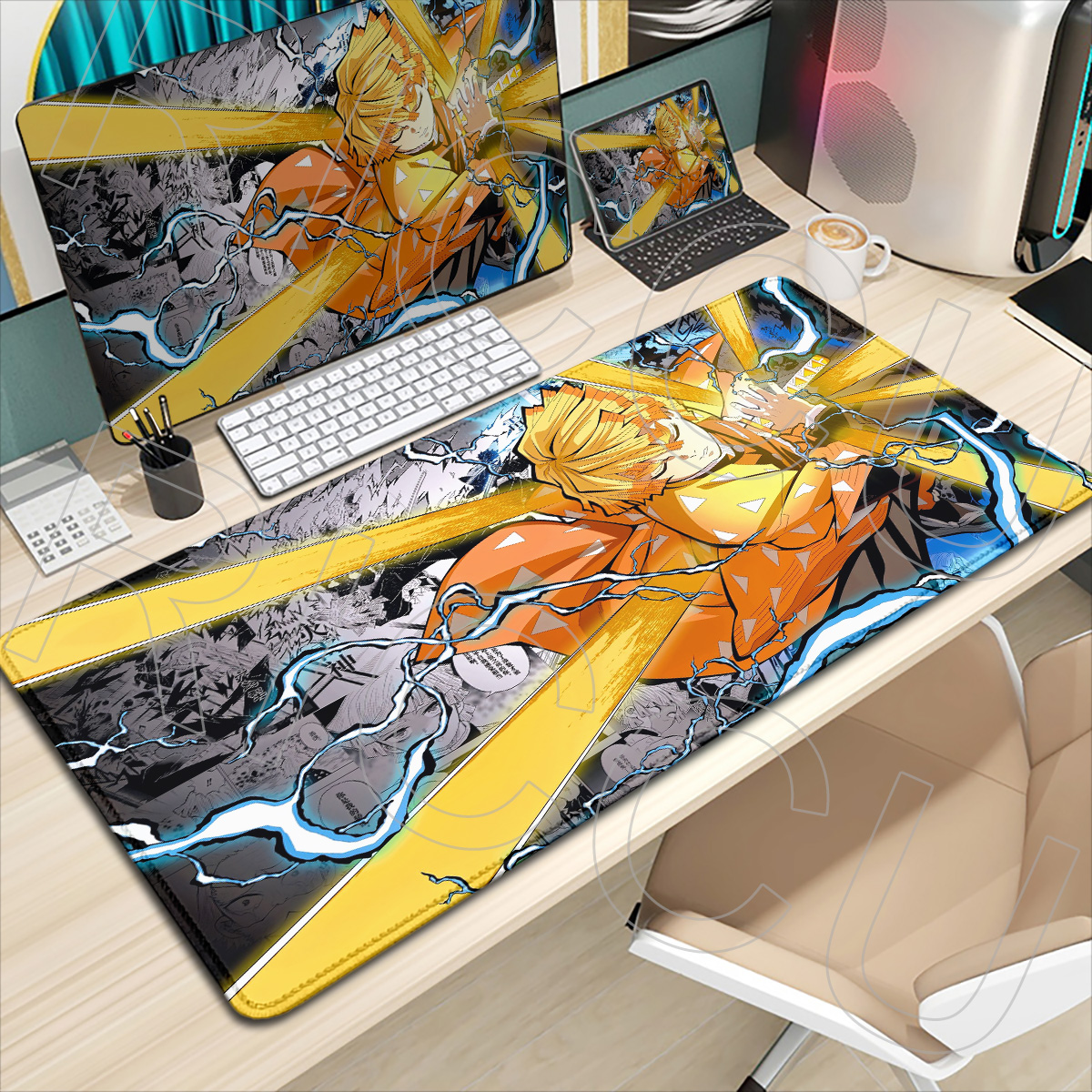 XXL HD printing Gaming Keyboar - Desk Setup Accessories Aesthetic recensie en prijs