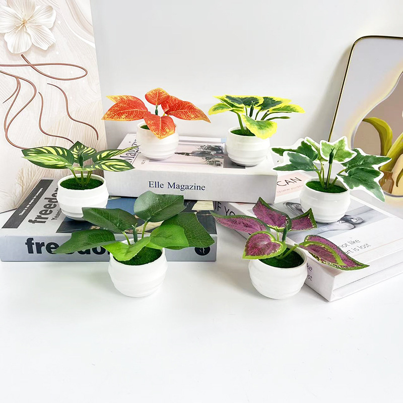 Artificial green plants in sma - Plant Pot Small Desk recensie en prijs