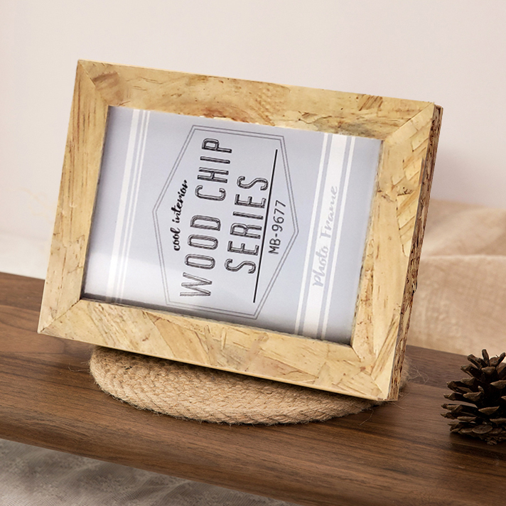 Wooden Picture frame Home Deco - Desk Setup Photo recensie en prijs