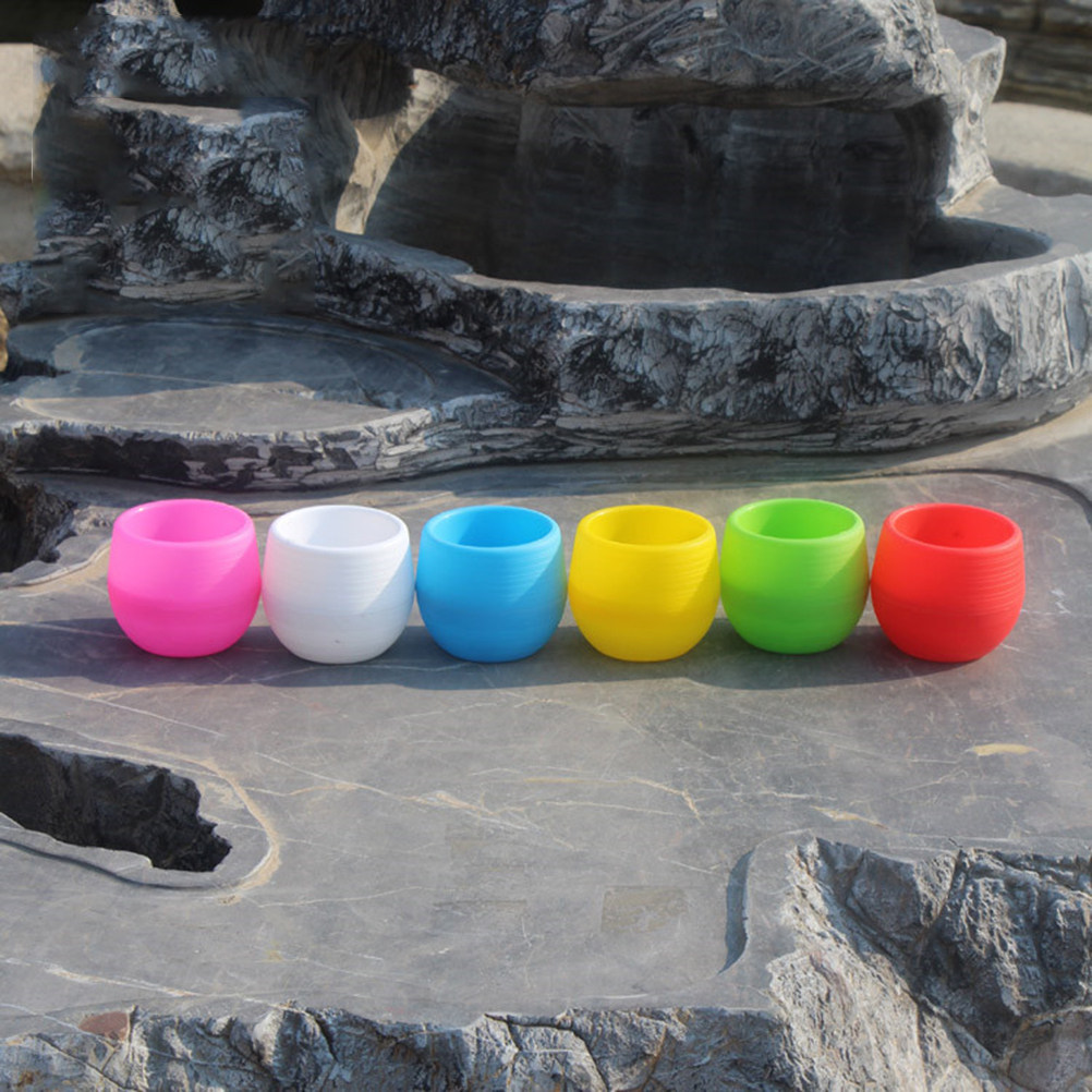 Mini Resin Succulent Pots Roun - Plant Pot Small Desk recensie en prijs