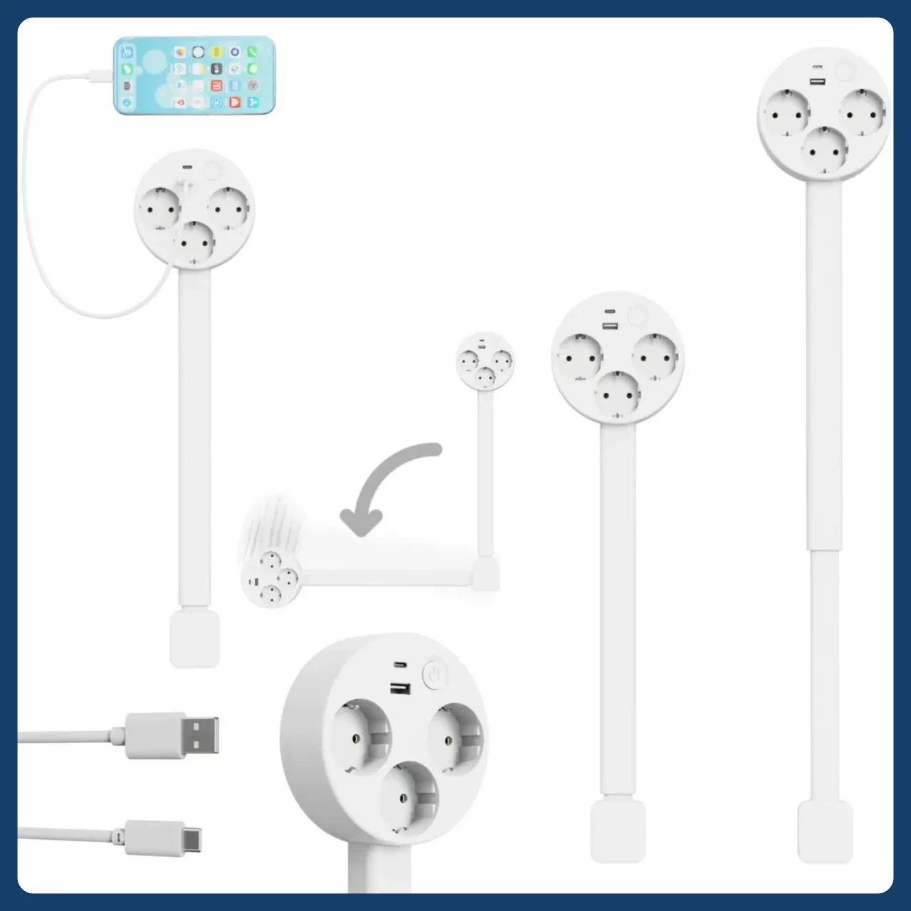 Space-Saving Flat Plug Power S - Power Strip Flat recensie en prijs