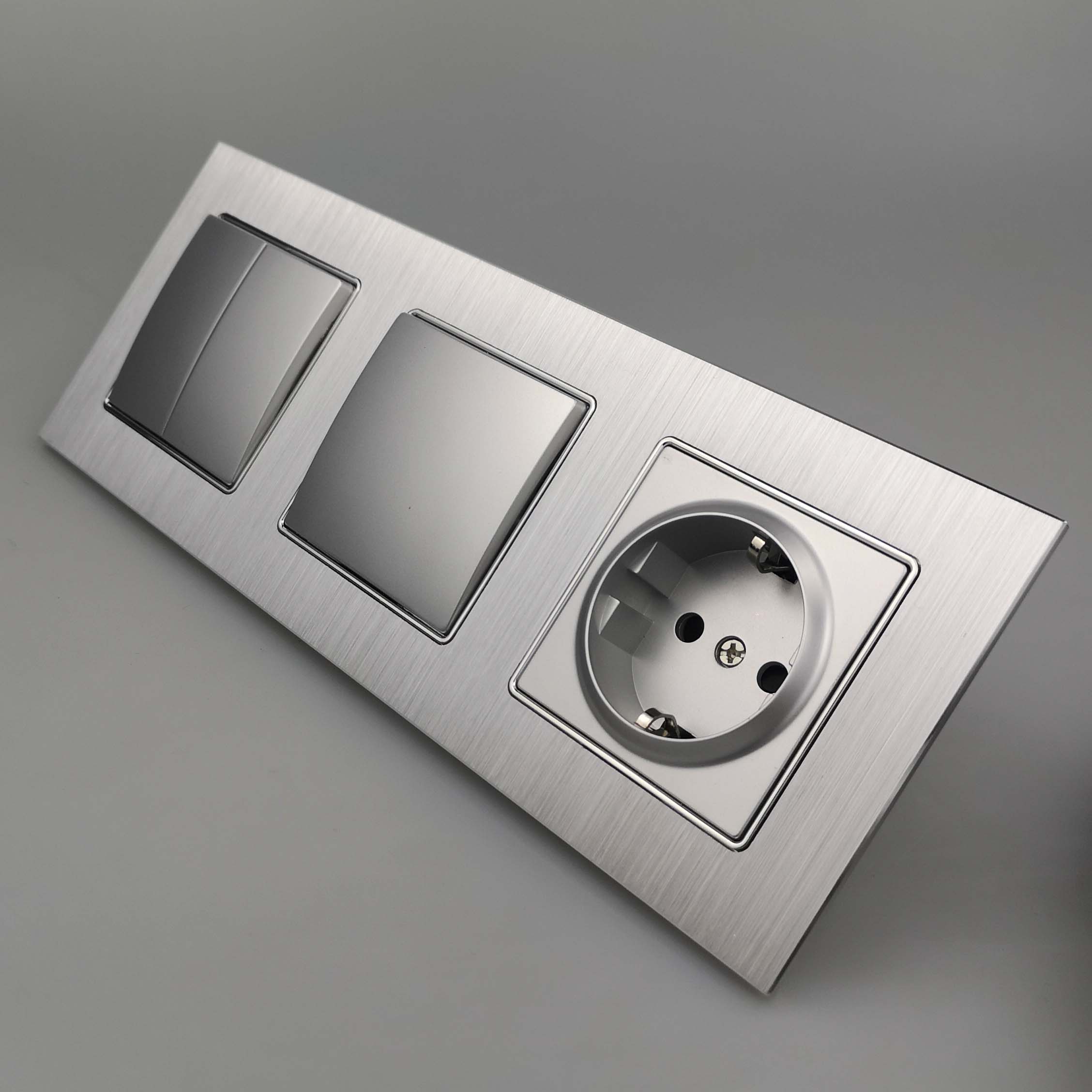 Silver EU Metal Frame Electric - Power Strip Flat recensie en prijs