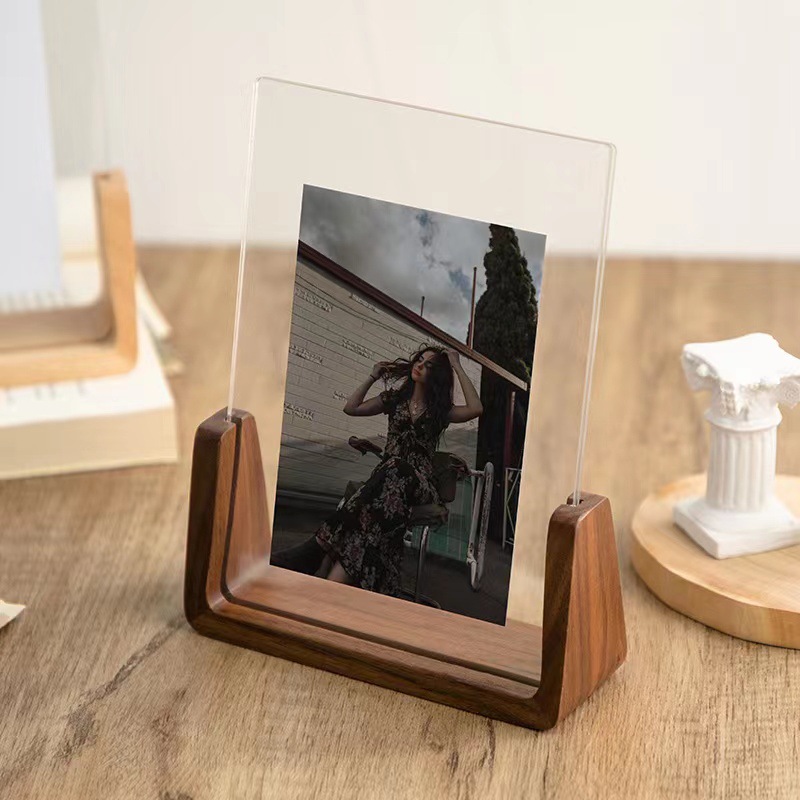 Walnut/Beech Creative Photo Fr - Desk Setup Photo recensie en prijs