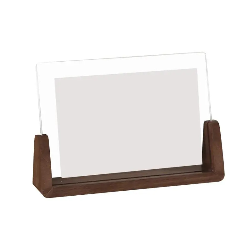Walnut/Beech Creative Photo Fr - Desk Setup Photo recensie en prijs