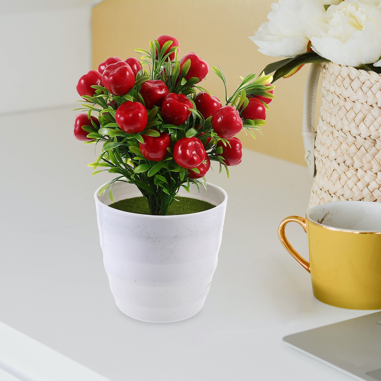 Artificial Potted Plant Faux S - Plant Pot Small Desk recensie en prijs