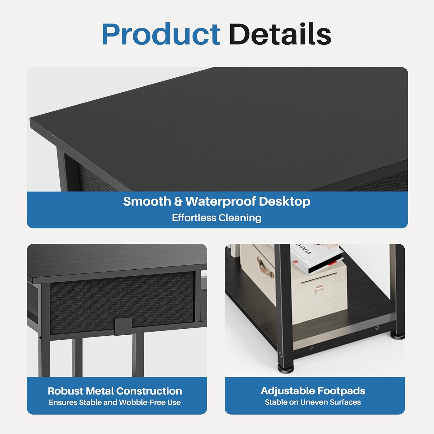 48-Inch Computer Desk with Fab - Desk Setup Small Room recensie en prijs