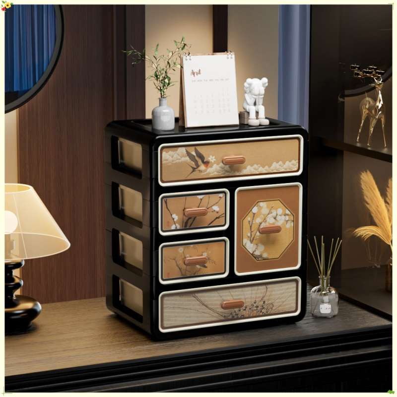 Chinese Style Cosmetic Storage - Desk Setup Vintage recensie en prijs