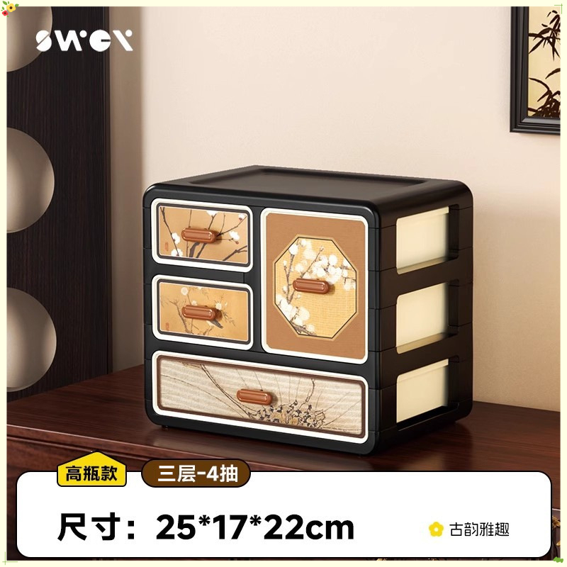 Chinese Style Cosmetic Storage - Desk Setup Vintage recensie en prijs