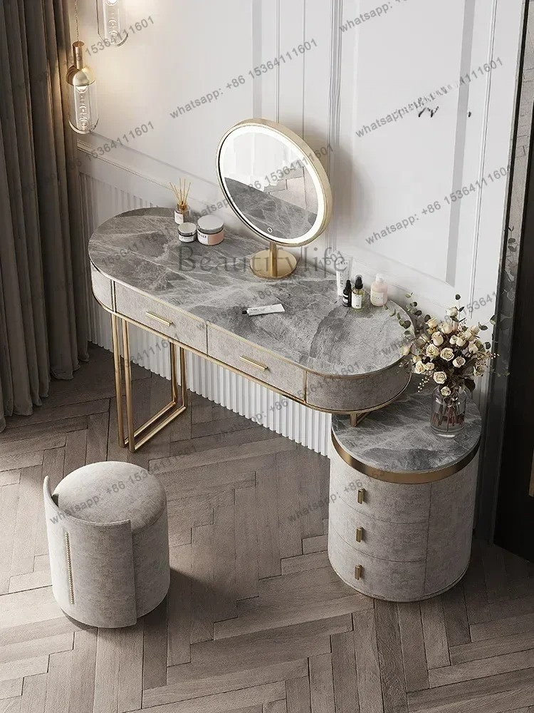 Bedroom Set European Furniture - Desk Vanity Setup recensie en prijs