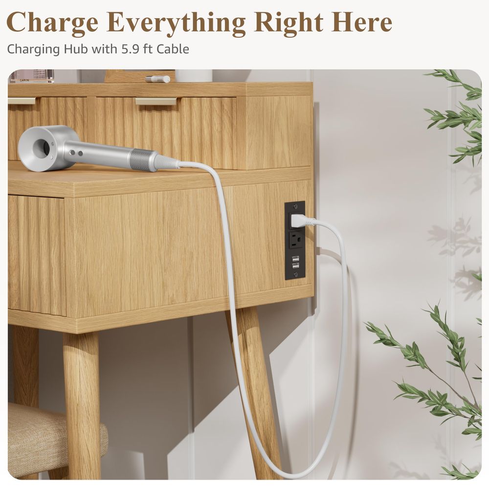 Small Vanity Desk with Hollywo - Desk Vanity Setup recensie en prijs