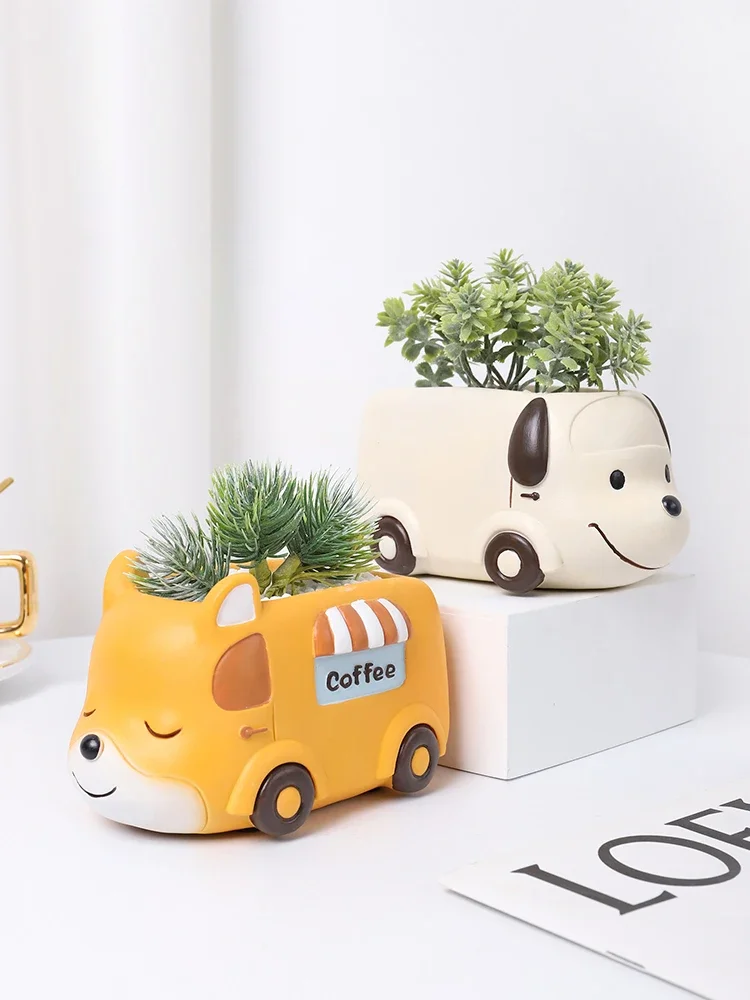 Food Truck Animal Small Plant  - Plant Pot Small Desk recensie en prijs
