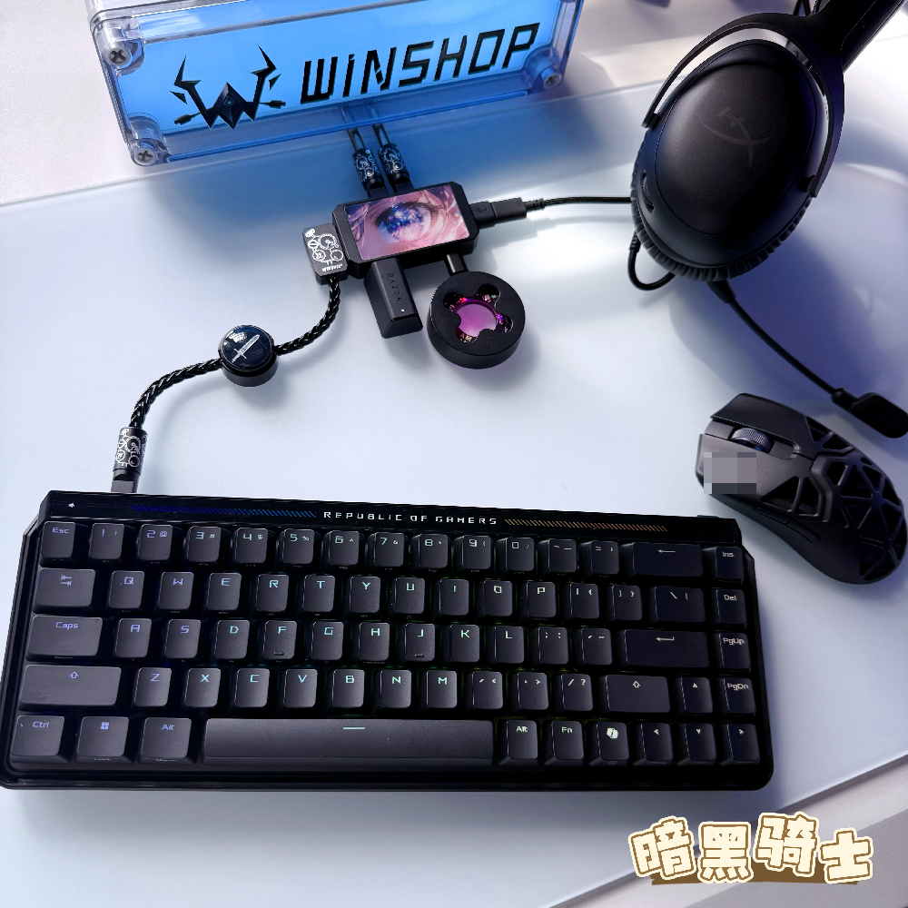 WINSHOP Gaming USB HUB 2-in-1  - Desk Setup Usb Hub recensie en prijs