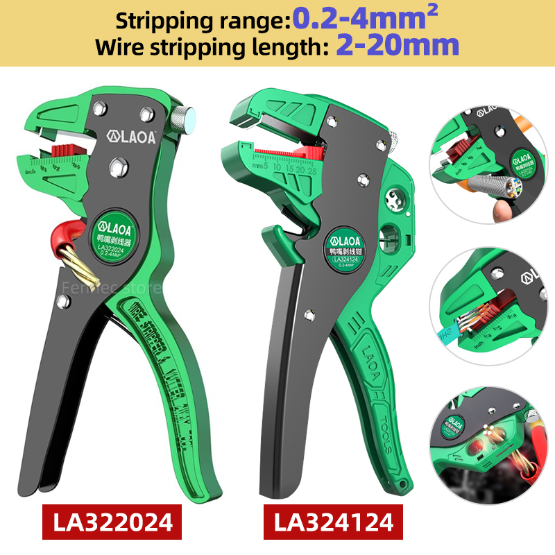 LAOA Wire Stripper Tools Cable - Power Strip Flat recensie en prijs