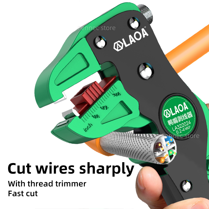 LAOA Wire Stripper Tools Cable - Power Strip Flat recensie en prijs