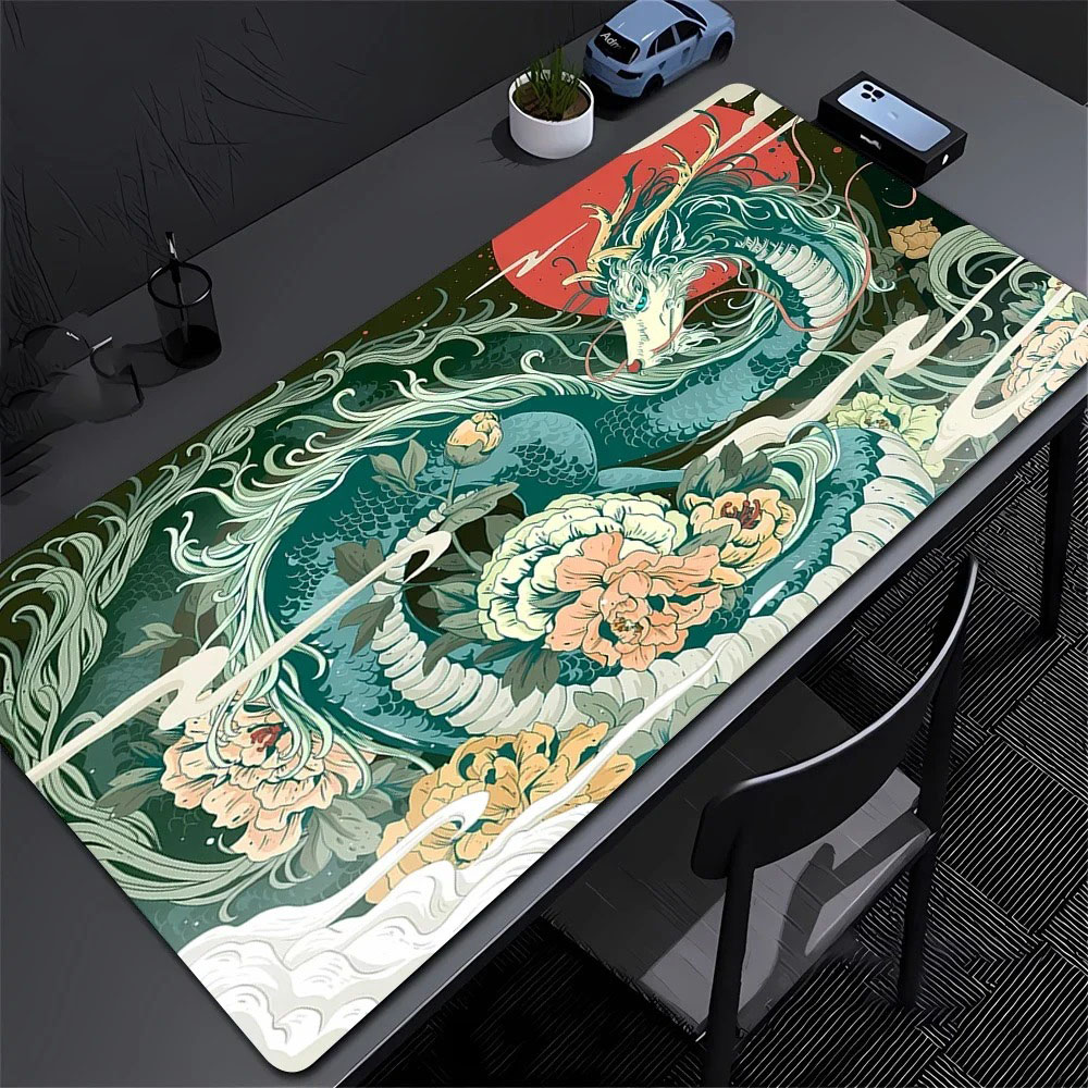 Eastern Dragon Peony Flower De - Desk Setup Art recensie en prijs