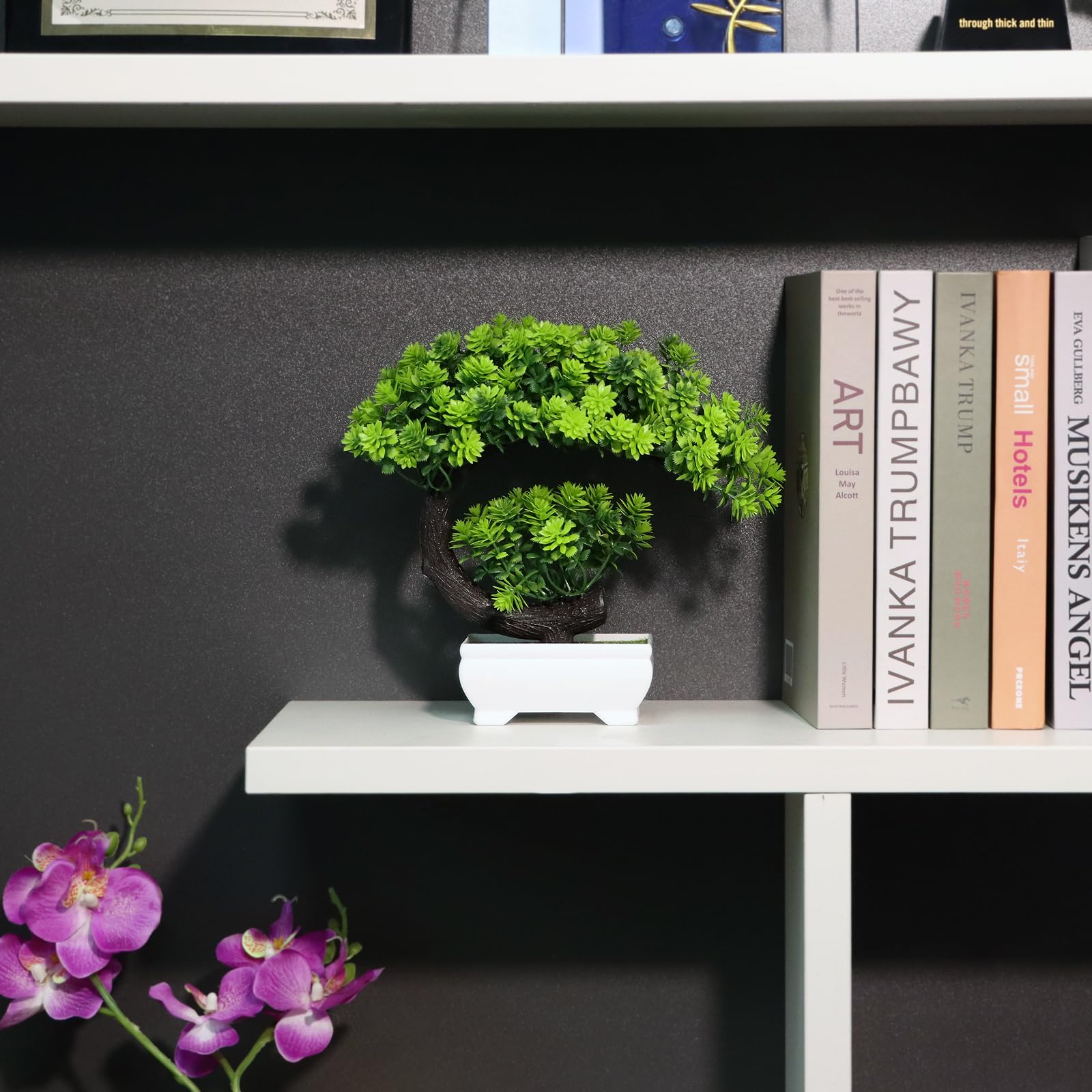 Uflower Small Artificial Plant - Plant Pot Small Desk recensie en prijs