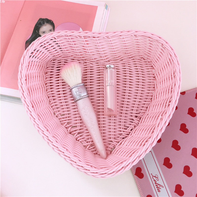 Love Heart Shape Basket Deskto - Desk Setup Photo recensie en prijs